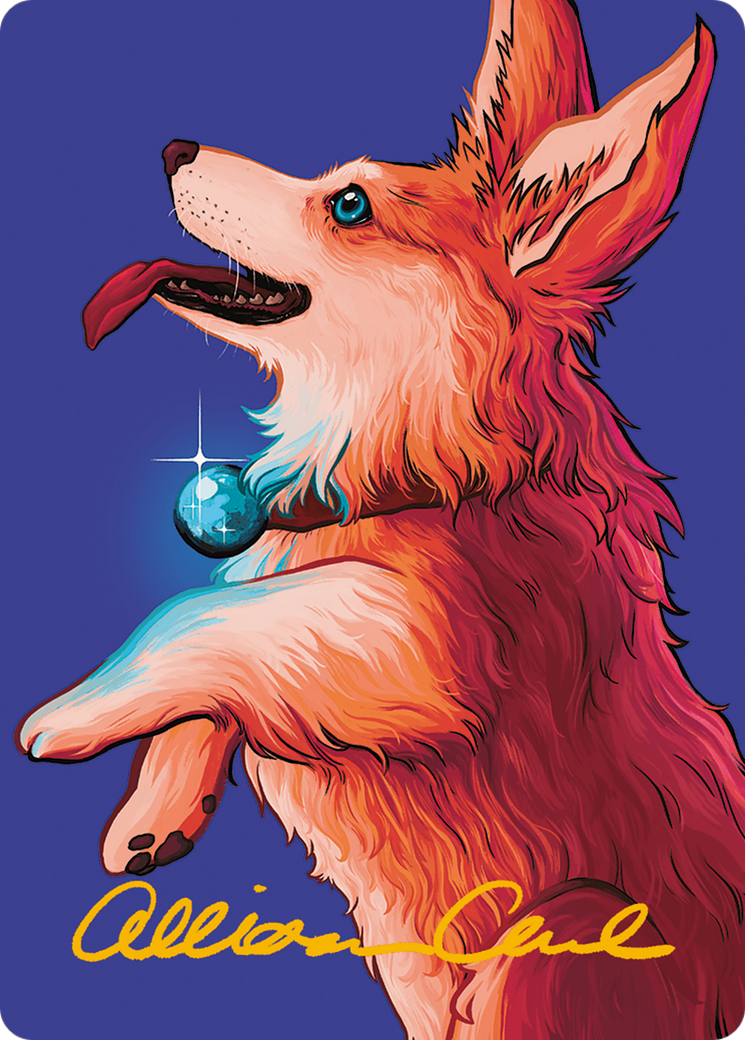Phelia, Exuberant Shepherd Art Card (Gold-Stamped Signature) [Modern Horizons 3 Art Series] | Game Master's Emporium (The New GME)