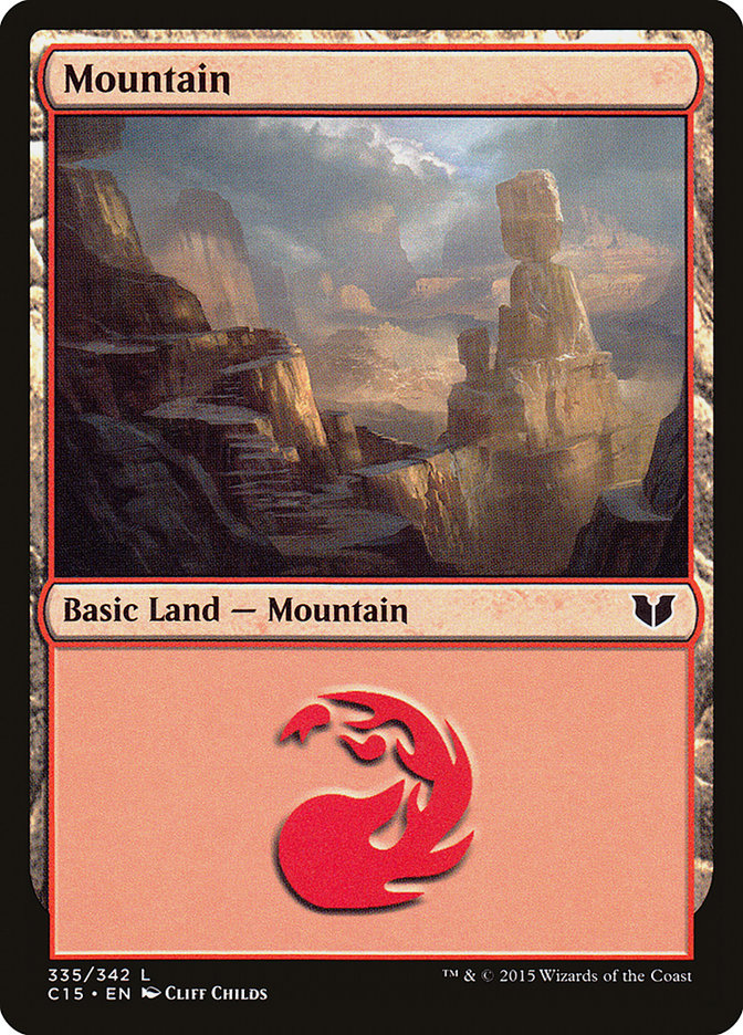 Mountain (335) [Commander 2015] | Game Master's Emporium (The New GME)