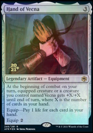 Hand of Vecna [Dungeons & Dragons: Adventures in the Forgotten Realms Prerelease Promos] | Game Master's Emporium (The New GME)