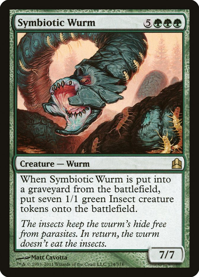 Symbiotic Wurm [Commander 2011] | Game Master's Emporium (The New GME)