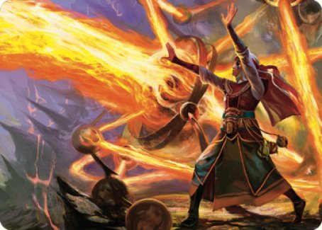 Ghitu Amplifier Art Card [Dominaria United Art Series] | Game Master's Emporium (The New GME)