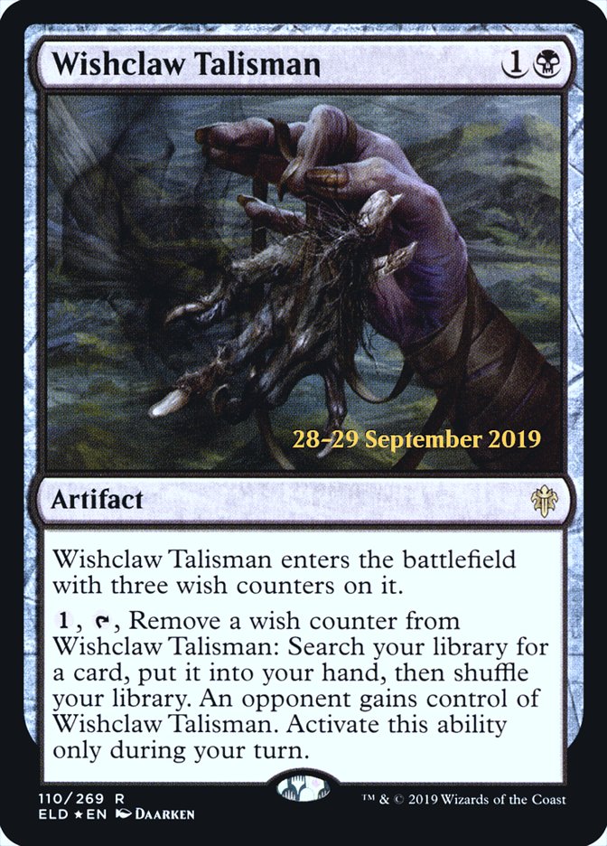 Wishclaw Talisman [Throne of Eldraine Prerelease Promos] | Game Master's Emporium (The New GME)