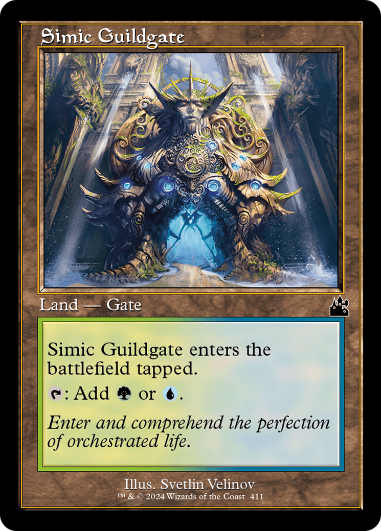 Simic Guildgate (Retro Frame) [Ravnica Remastered] | Game Master's Emporium (The New GME)
