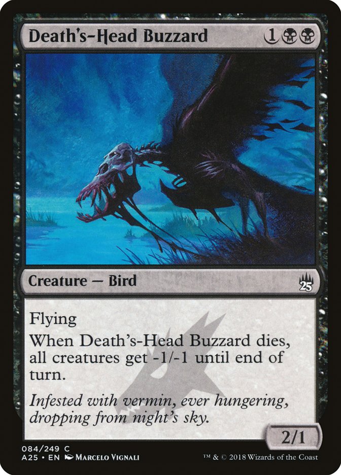 Death's-Head Buzzard [Masters 25] | Game Master's Emporium (The New GME)
