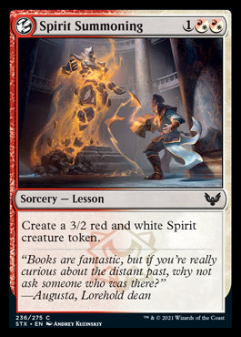 Spirit Summoning [Strixhaven: School of Mages] | Game Master's Emporium (The New GME)