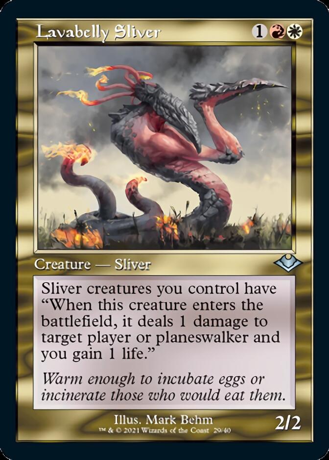 Lavabelly Sliver (Retro) [Modern Horizons] | Game Master's Emporium (The New GME)