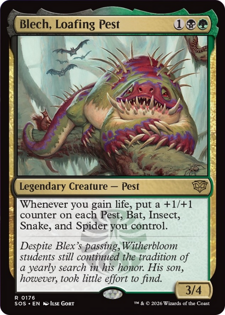 Blech, Loafing Pest [Secrets of Strixhaven] | Game Master's Emporium (The New GME)