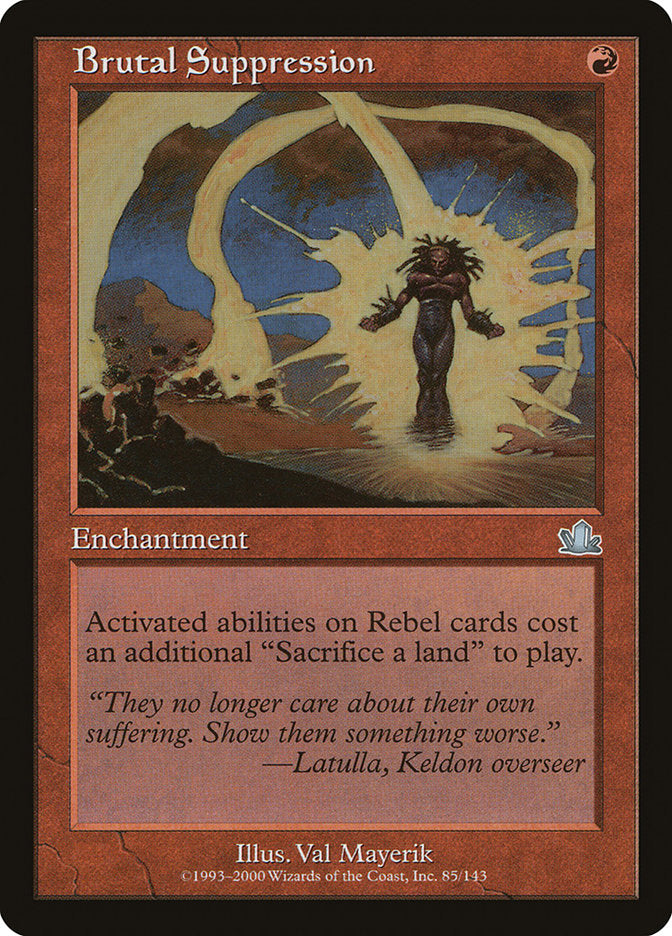 Brutal Suppression [Prophecy] | Game Master's Emporium (The New GME)