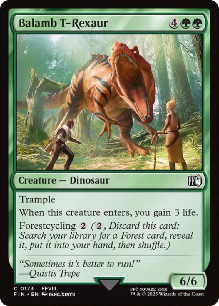 Balamb T-Rexaur [FINAL FANTASY] | Game Master's Emporium (The New GME)