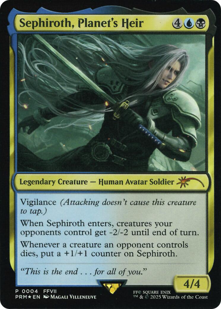 Sephiroth, Planet's Heir (Costco Bundle) [FINAL FANTASY Promos] | Game Master's Emporium (The New GME)