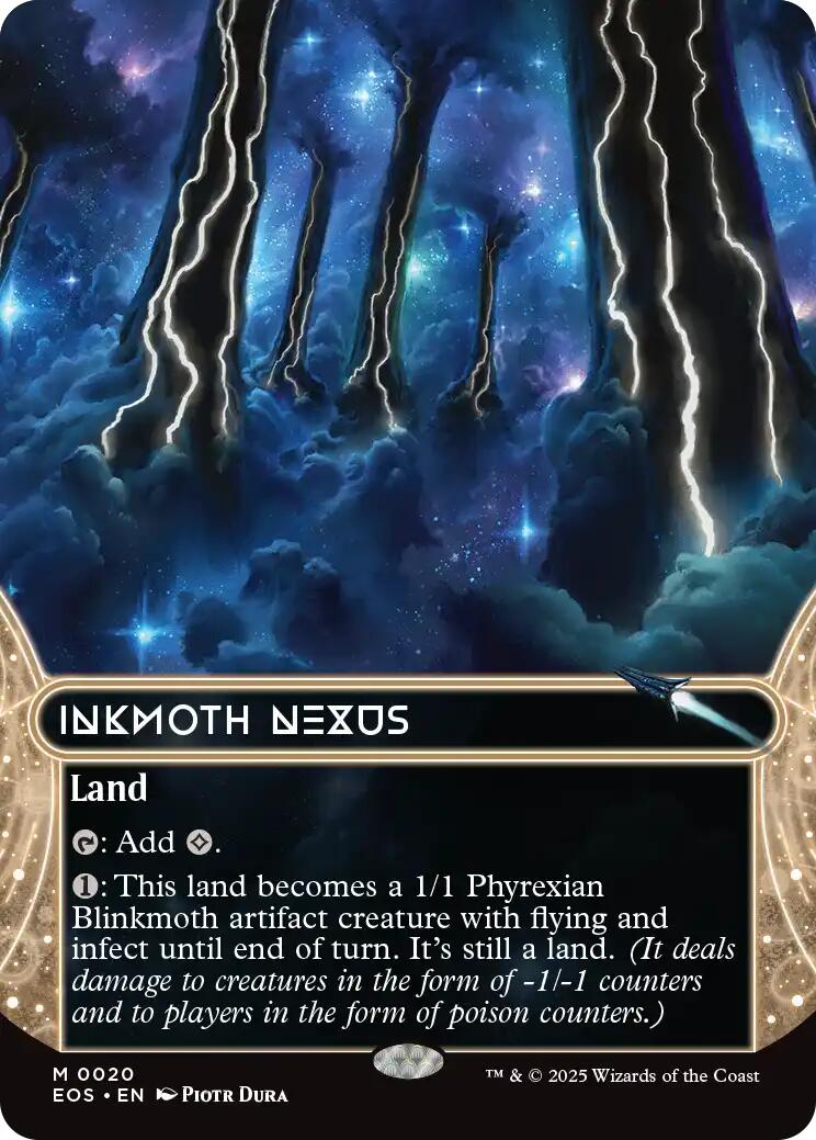 Inkmoth Nexus (0020) (Borderless) [Edge of Eternities: Stellar Sights] | Game Master's Emporium (The New GME)