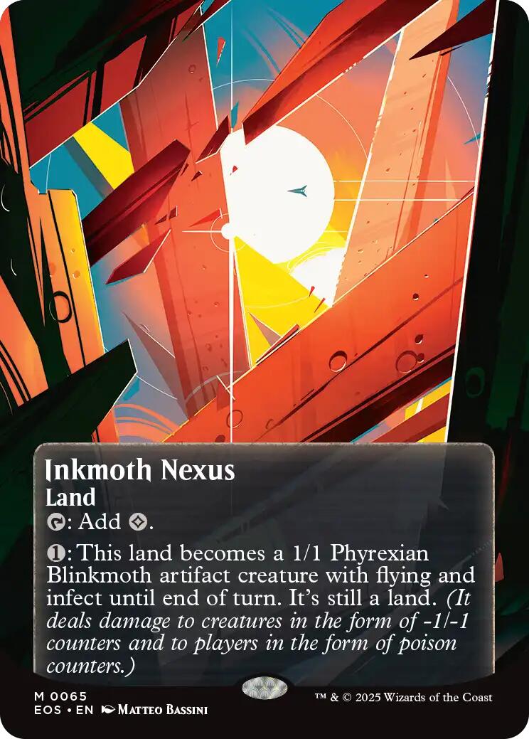 Inkmoth Nexus (0065) (Borderless) [Edge of Eternities: Stellar Sights] | Game Master's Emporium (The New GME)