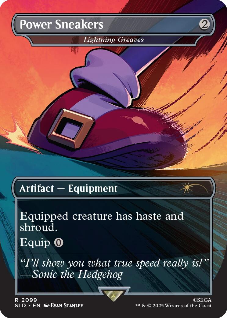 Power Sneakers - Lightning Greaves [Secret Lair Drop Series] | Game Master's Emporium (The New GME)