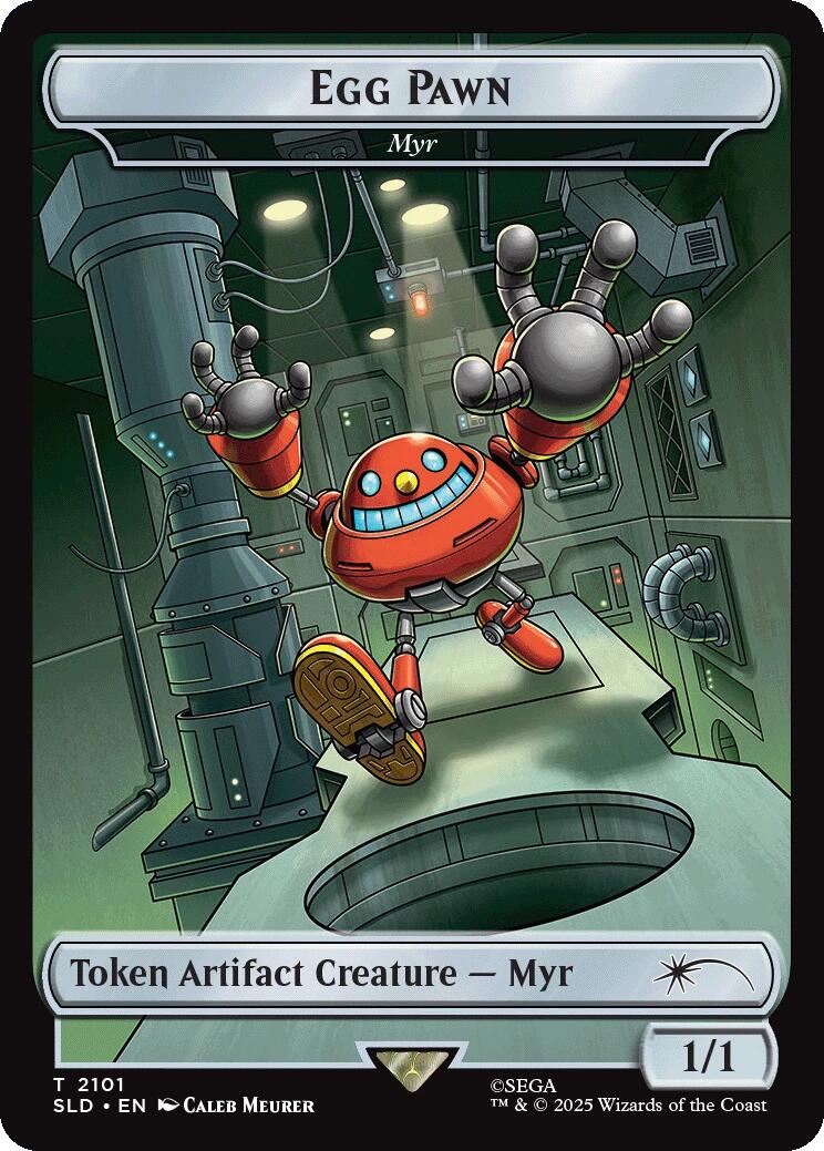 Egg Pawn - Myr Token [Secret Lair Drop Series] | Game Master's Emporium (The New GME)