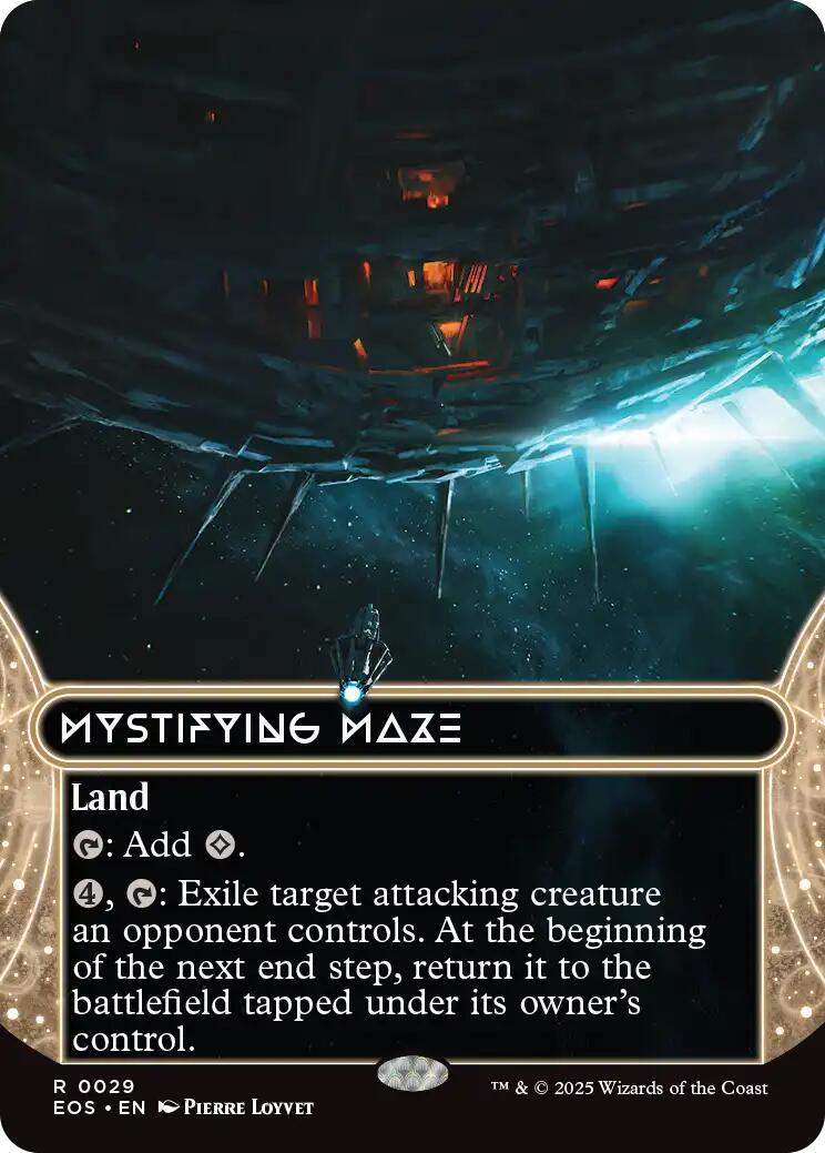 Mystifying Maze (0029) (Borderless) [Edge of Eternities: Stellar Sights] | Game Master's Emporium (The New GME)