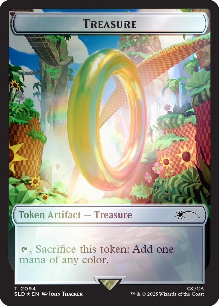 Treasure Token (2094) (Rainbow Foil) [Secret Lair Drop Series] | Game Master's Emporium (The New GME)