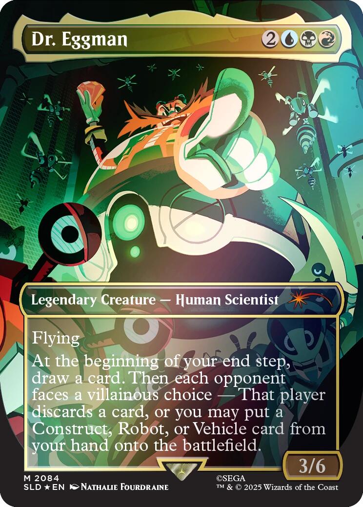Dr. Eggman (Rainbow Foil) [Secret Lair Drop Series] | Game Master's Emporium (The New GME)