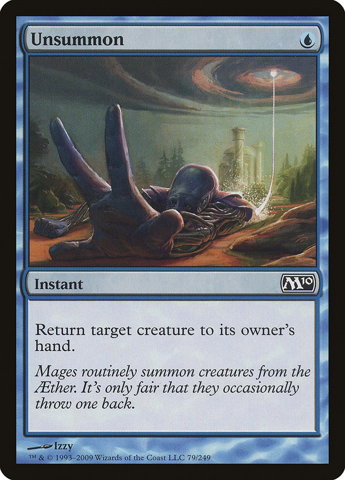 Unsummon [Magic 2010] | Game Master's Emporium (The New GME)
