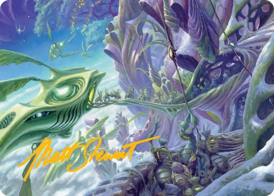 Loading Zone Art Card (Gold-Stamped Signature) [Edge of Eternities Art Series] | Game Master's Emporium (The New GME)