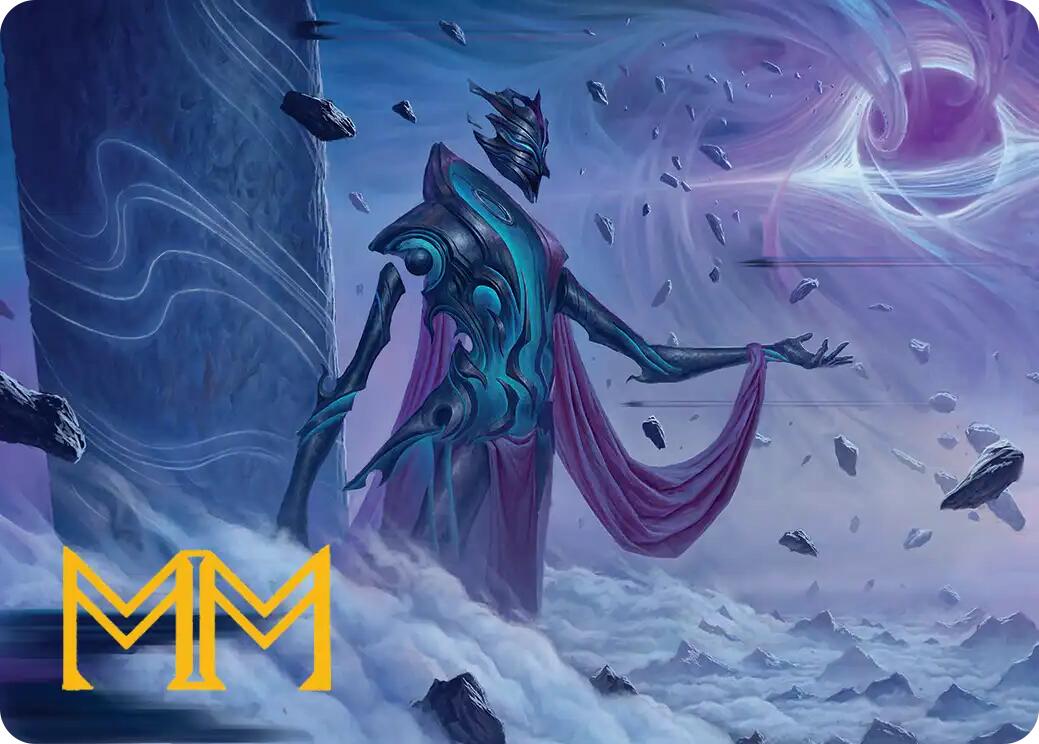 Bygone Colossus Art Card (Gold-Stamped Signature) [Edge of Eternities Art Series] | Game Master's Emporium (The New GME)