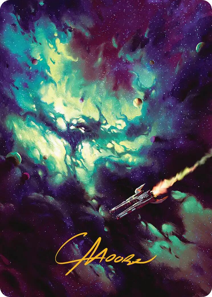 Blinkmoth Nexus Art Card (Gold-Stamped Signature) [Edge of Eternities Art Series] | Game Master's Emporium (The New GME)