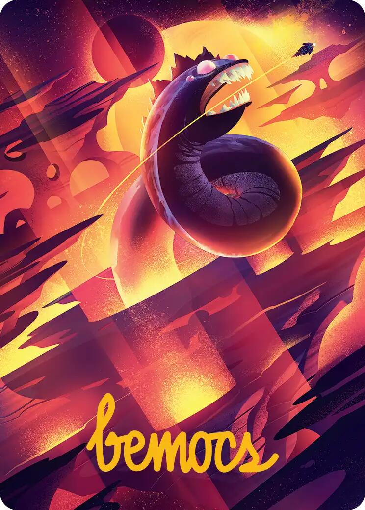 Bonders' Enclave Art Card (Gold-Stamped Signature) [Edge of Eternities Art Series] | Game Master's Emporium (The New GME)