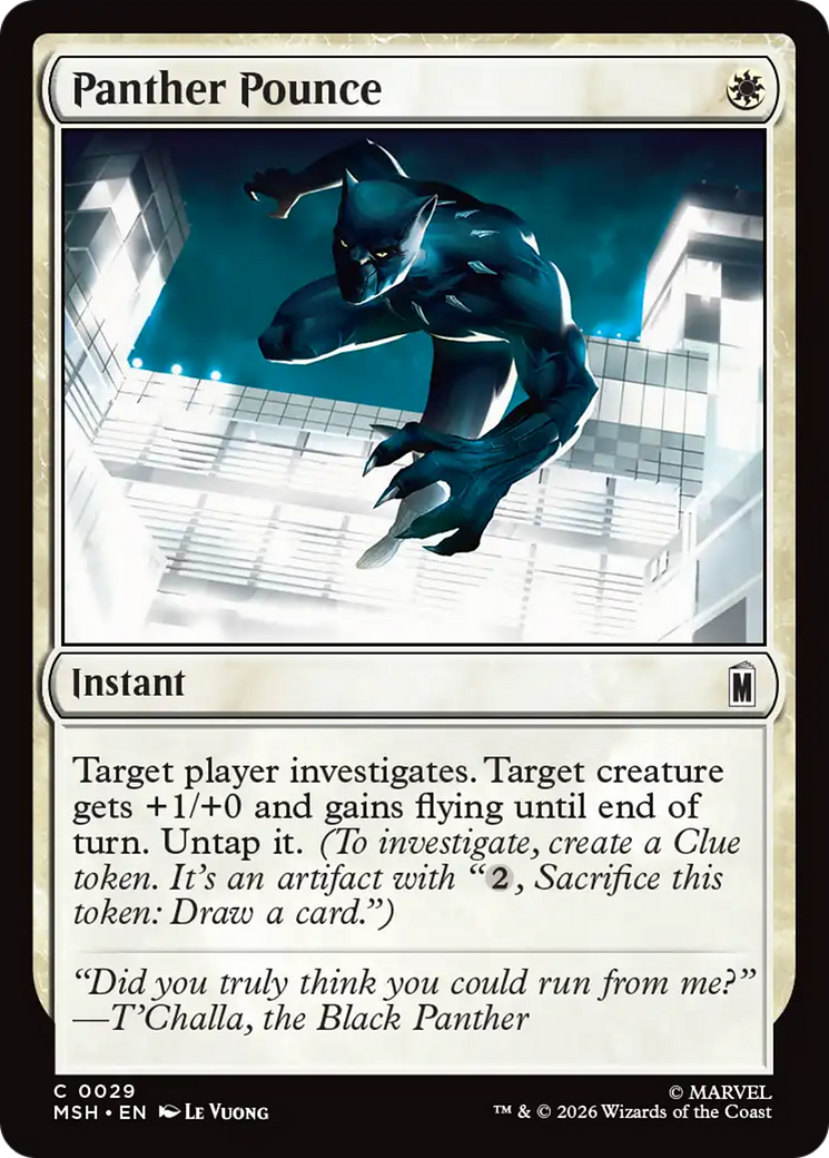 Panther Pounce [Marvel Super Heroes] | Game Master's Emporium (The New GME)
