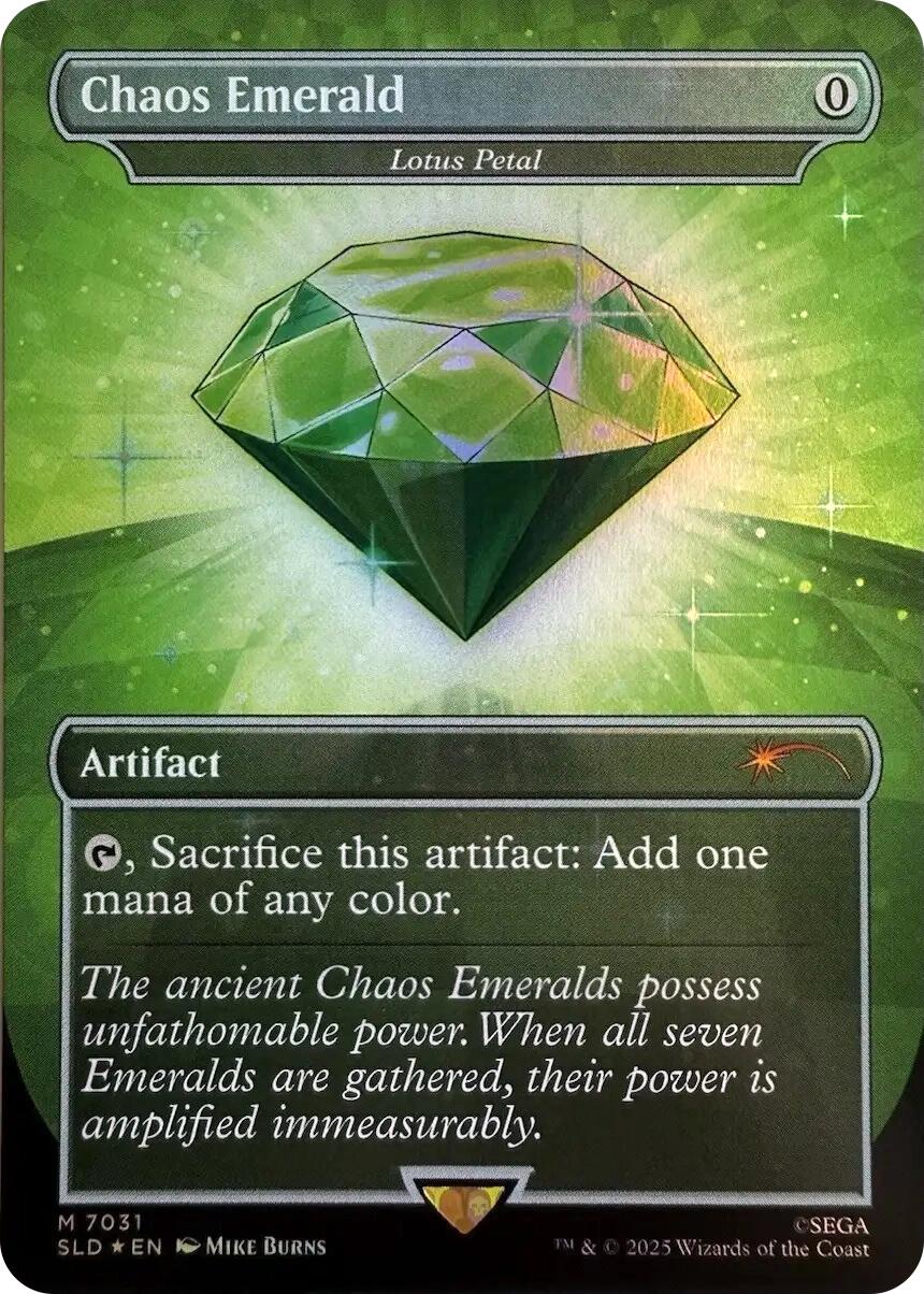 Chaos Emerald - Lotus Petal (7031) [Secret Lair Drop Series] | Game Master's Emporium (The New GME)