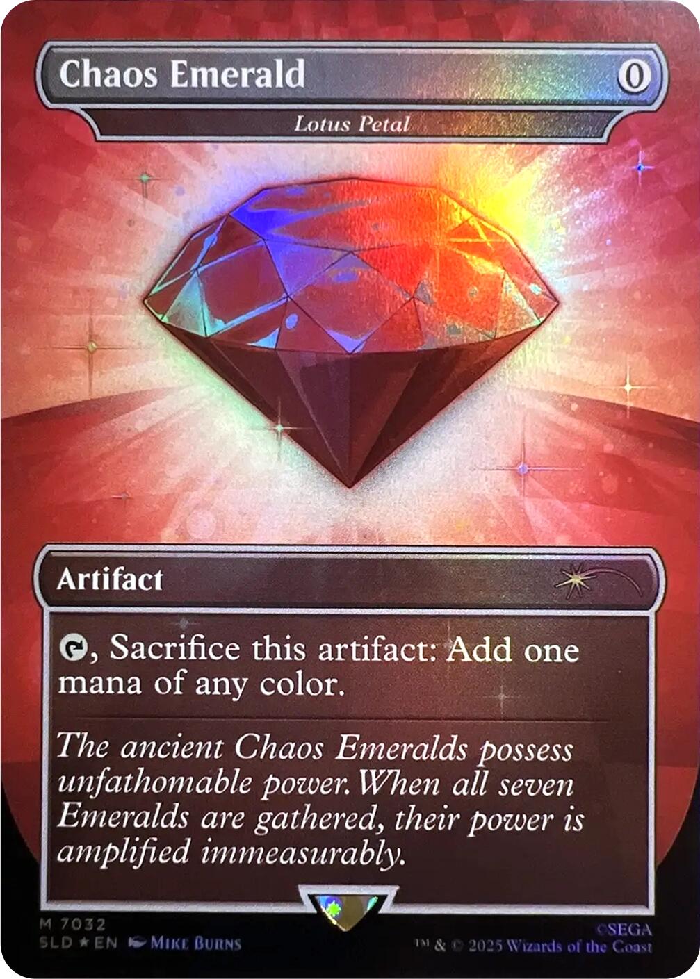 Chaos Emerald - Lotus Petal (7032) [Secret Lair Drop Series] | Game Master's Emporium (The New GME)