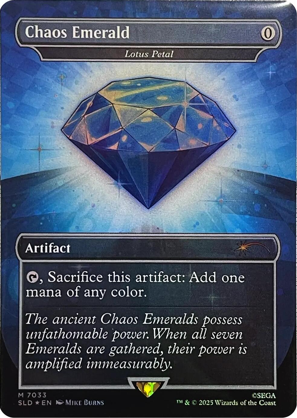 Chaos Emerald - Lotus Petal (7033) [Secret Lair Drop Series] | Game Master's Emporium (The New GME)