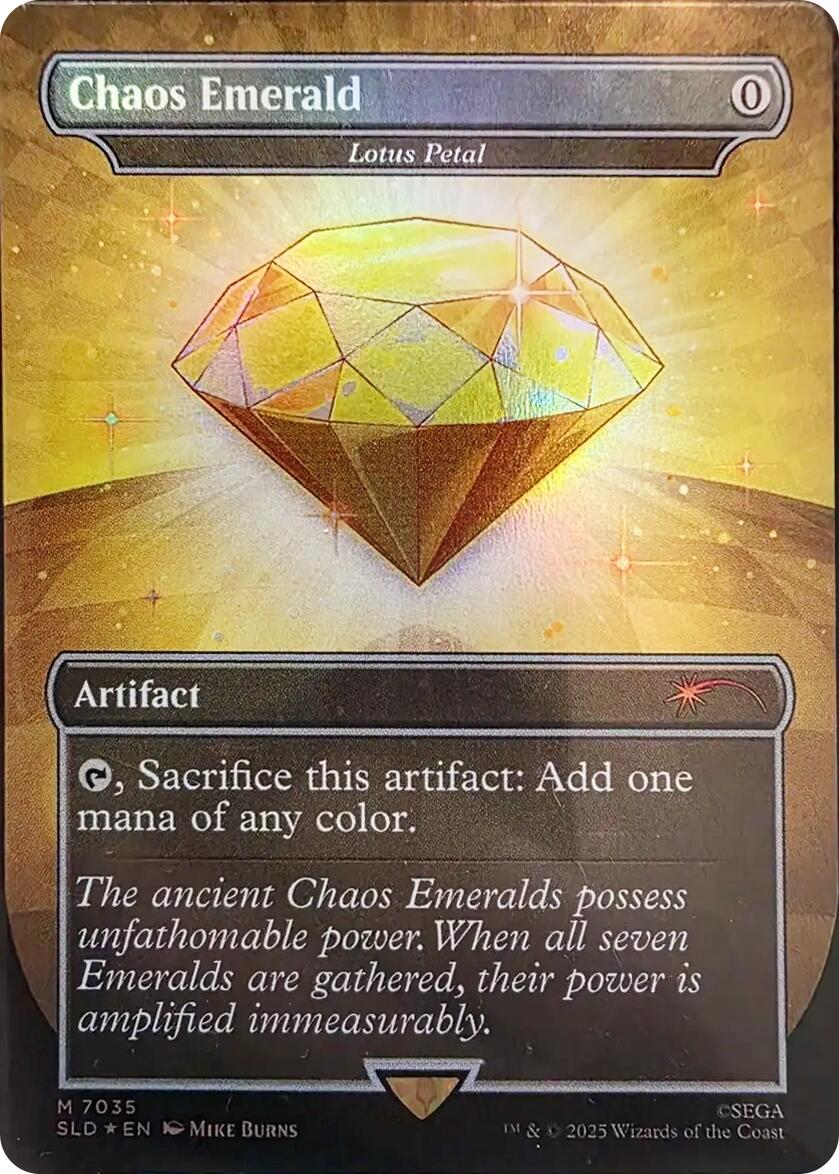 Chaos Emerald - Lotus Petal (7035) [Secret Lair Drop Series] | Game Master's Emporium (The New GME)