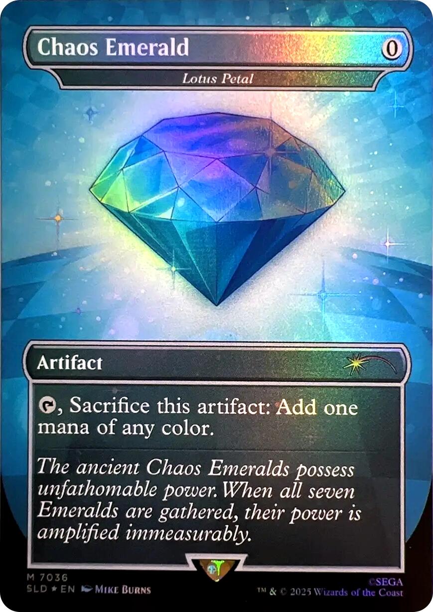 Chaos Emerald - Lotus Petal (7036) [Secret Lair Drop Series] | Game Master's Emporium (The New GME)