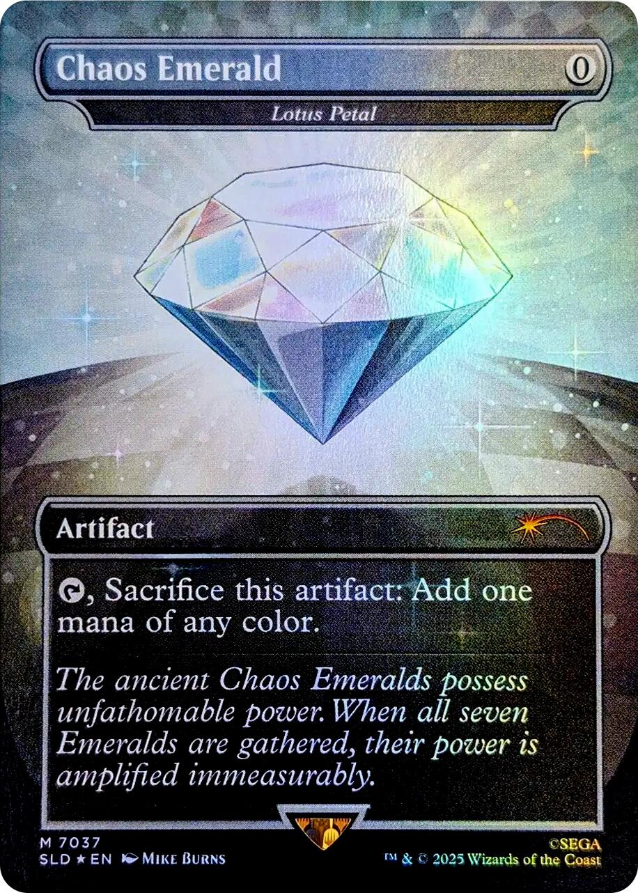 Chaos Emerald - Lotus Petal (7037) [Secret Lair Drop Series] | Game Master's Emporium (The New GME)