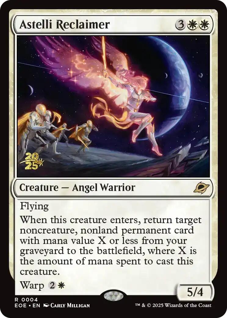 Astelli Reclaimer [Edge of Eternities Prerelease Promos] | Game Master's Emporium (The New GME)