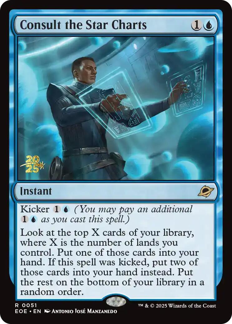 Consult the Star Charts [Edge of Eternities Prerelease Promos] | Game Master's Emporium (The New GME)