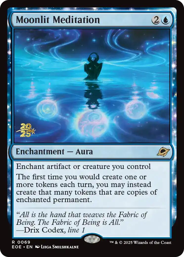 Moonlit Meditation [Edge of Eternities Prerelease Promos] | Game Master's Emporium (The New GME)