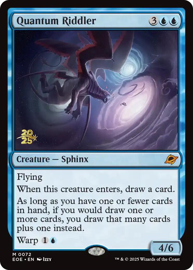 Quantum Riddler [Edge of Eternities Prerelease Promos] | Game Master's Emporium (The New GME)