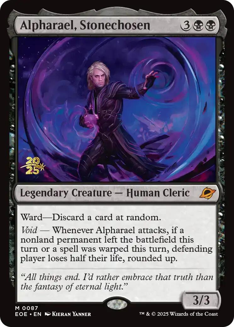Alpharael, Stonechosen [Edge of Eternities Prerelease Promos] | Game Master's Emporium (The New GME)