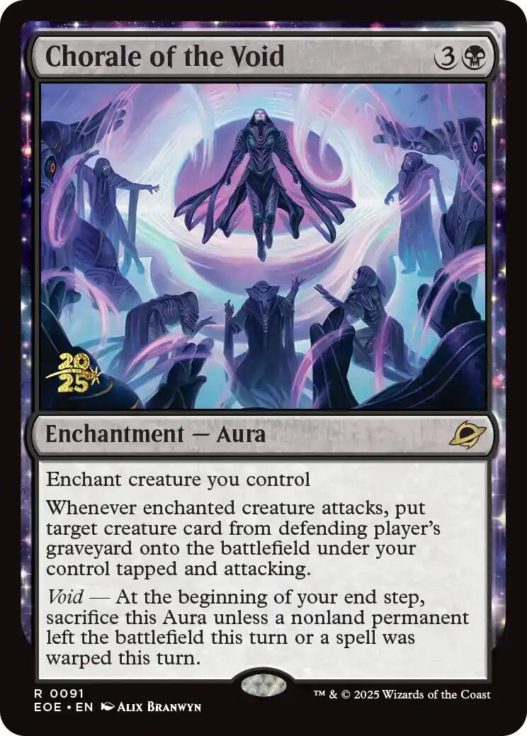 Chorale of the Void [Edge of Eternities Prerelease Promos] | Game Master's Emporium (The New GME)
