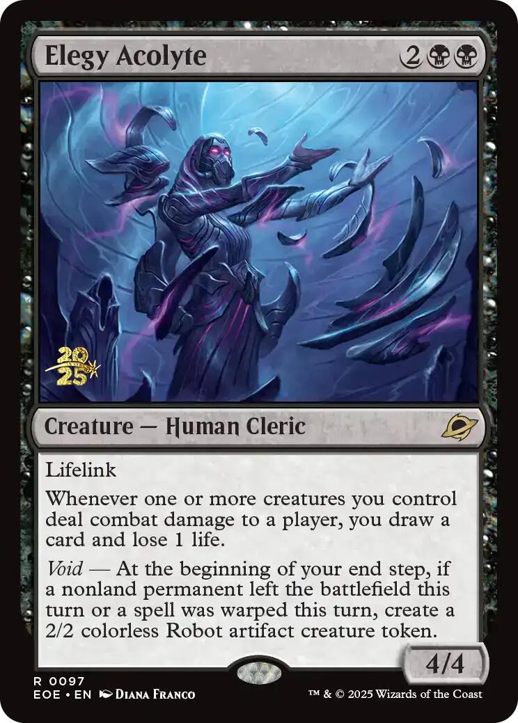 Elegy Acolyte [Edge of Eternities Prerelease Promos] | Game Master's Emporium (The New GME)