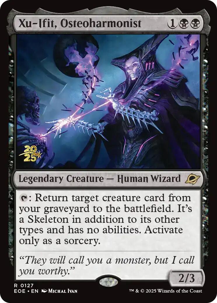 Xu-Ifit, Osteoharmonist [Edge of Eternities Prerelease Promos] | Game Master's Emporium (The New GME)