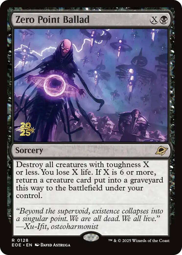 Zero Point Ballad [Edge of Eternities Prerelease Promos] | Game Master's Emporium (The New GME)