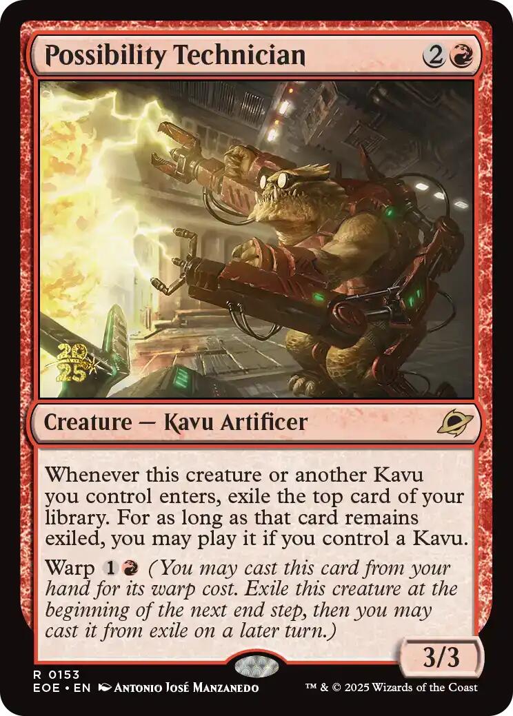 Possibility Technician [Edge of Eternities Prerelease Promos] | Game Master's Emporium (The New GME)