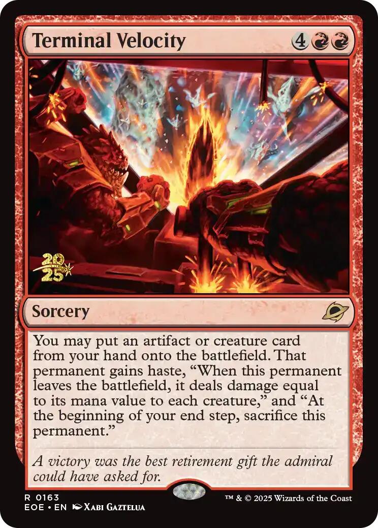 Terminal Velocity [Edge of Eternities Prerelease Promos] | Game Master's Emporium (The New GME)