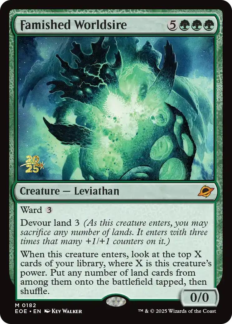 Famished Worldsire [Edge of Eternities Prerelease Promos] | Game Master's Emporium (The New GME)