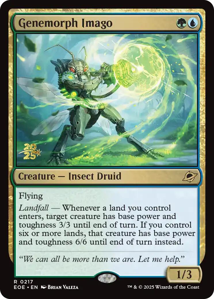 Genemorph Imago [Edge of Eternities Prerelease Promos] | Game Master's Emporium (The New GME)