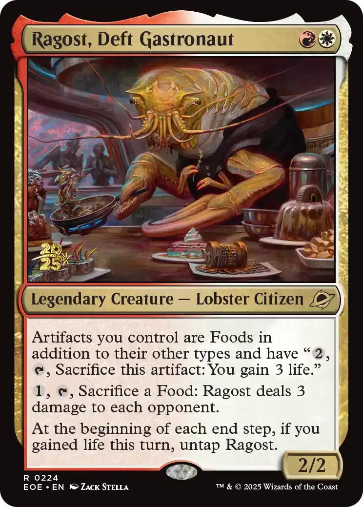 Ragost, Deft Gastronaut [Edge of Eternities Prerelease Promos] | Game Master's Emporium (The New GME)