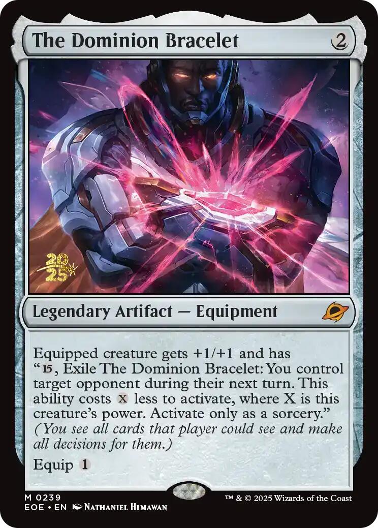The Dominion Bracelet [Edge of Eternities Prerelease Promos] | Game Master's Emporium (The New GME)