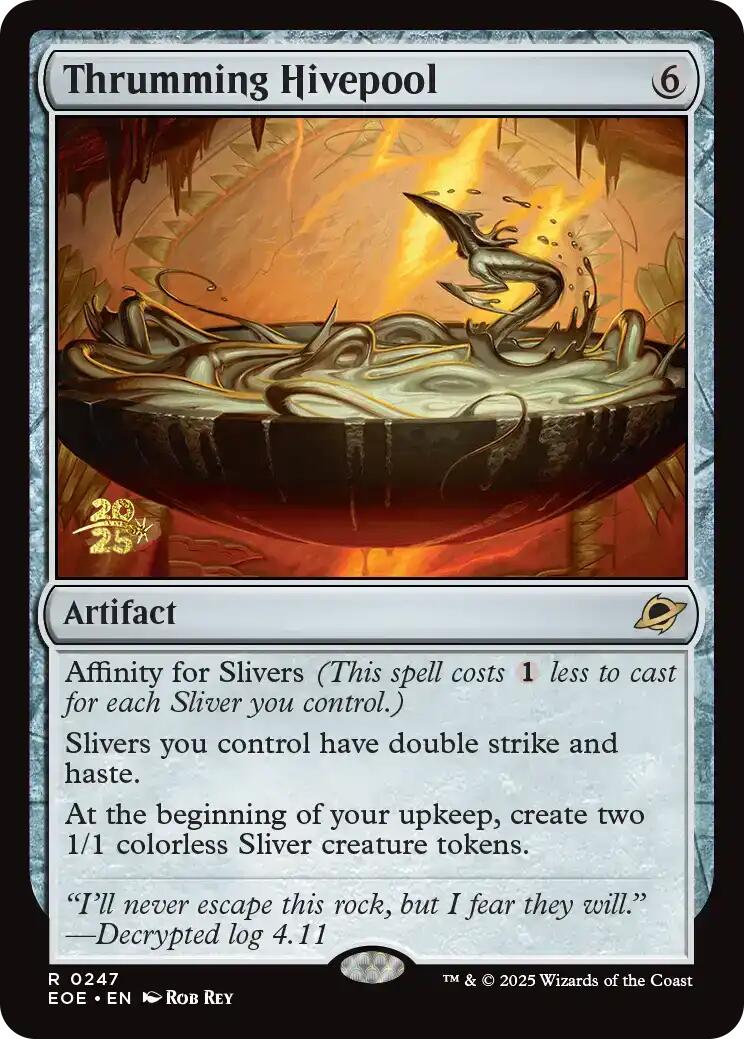 Thrumming Hivepool [Edge of Eternities Prerelease Promos] | Game Master's Emporium (The New GME)