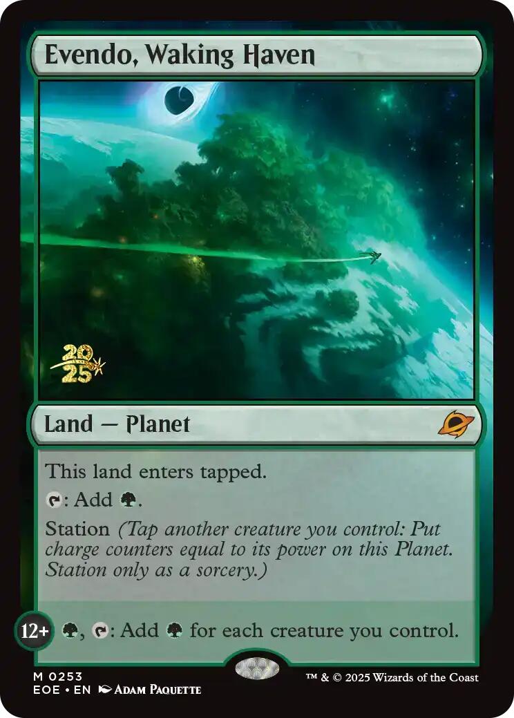 Evendo, Waking Haven [Edge of Eternities Prerelease Promos] | Game Master's Emporium (The New GME)